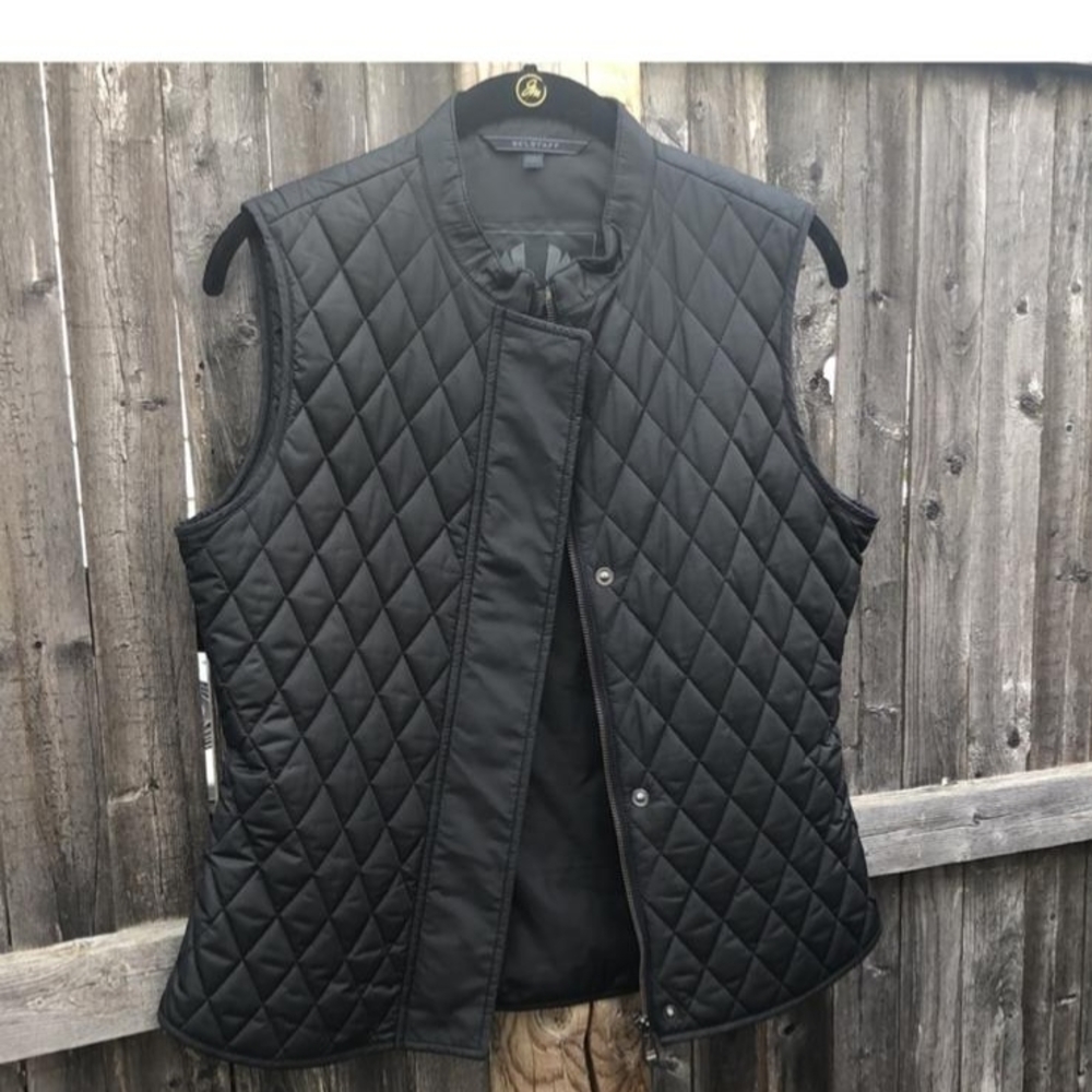 Belstaff Black Quilted Jacket